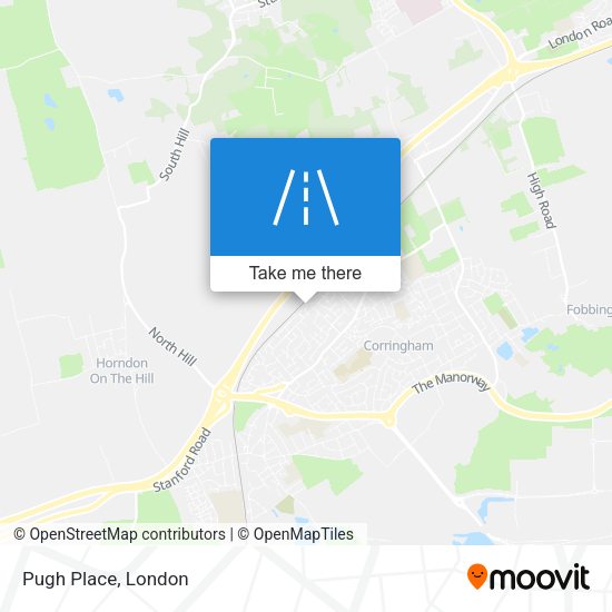 Pugh Place map