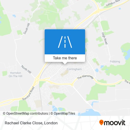 Rachael Clarke Close map