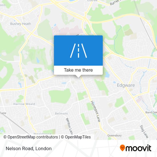 Nelson Road map