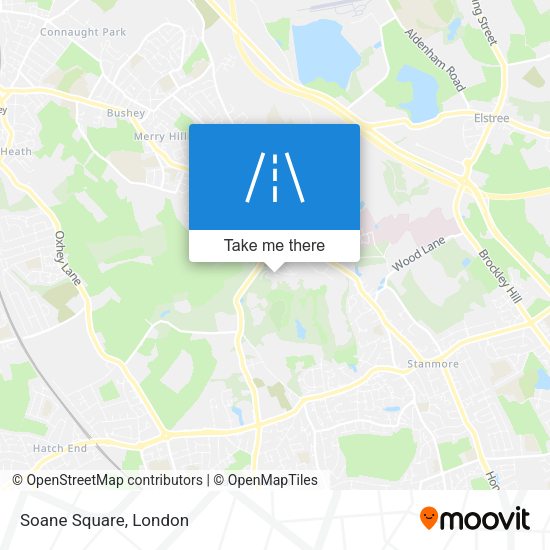 Soane Square map