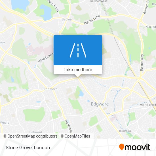 Stone Grove map
