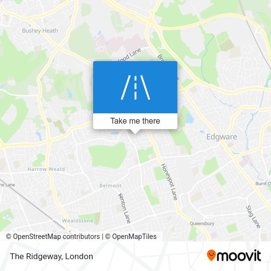 The Ridgeway map