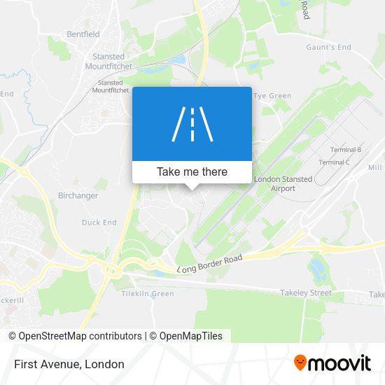 First Avenue map
