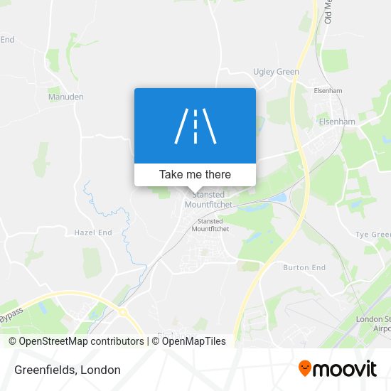 Greenfields map