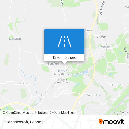 Meadowcroft map