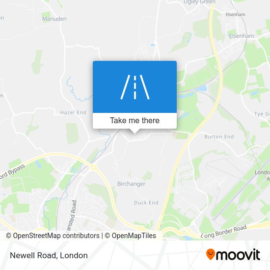 Newell Road map