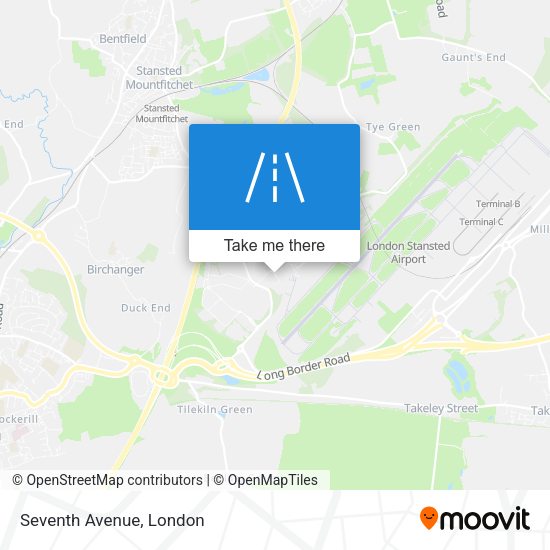 Seventh Avenue map