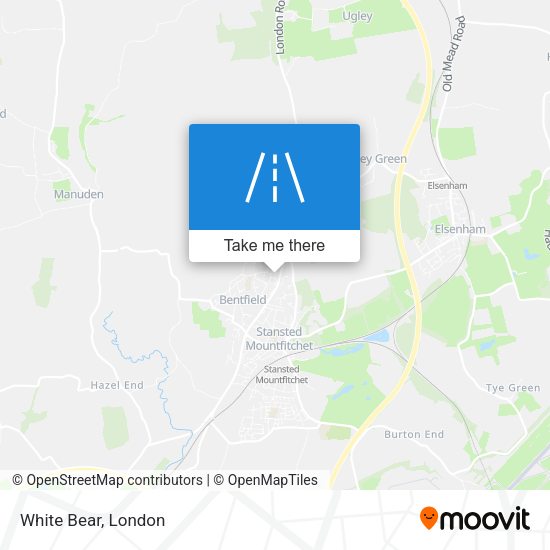 White Bear map
