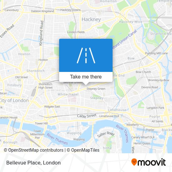 Bellevue Place map