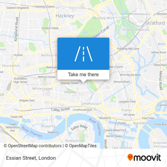 Essian Street map