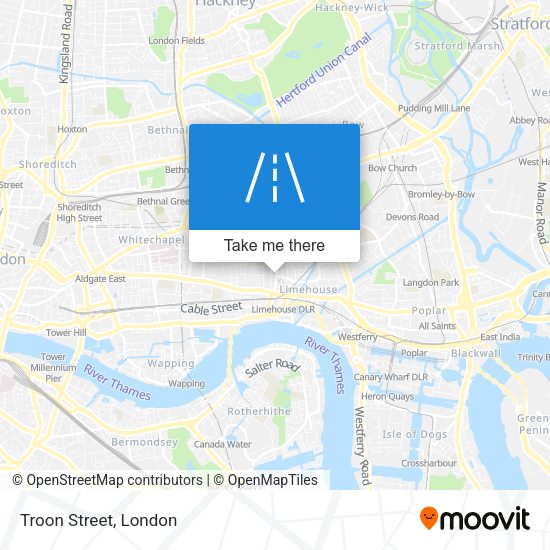 Troon Street map