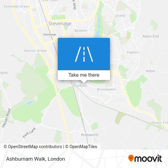 Ashburnam Walk map