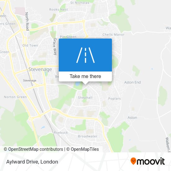Aylward Drive map