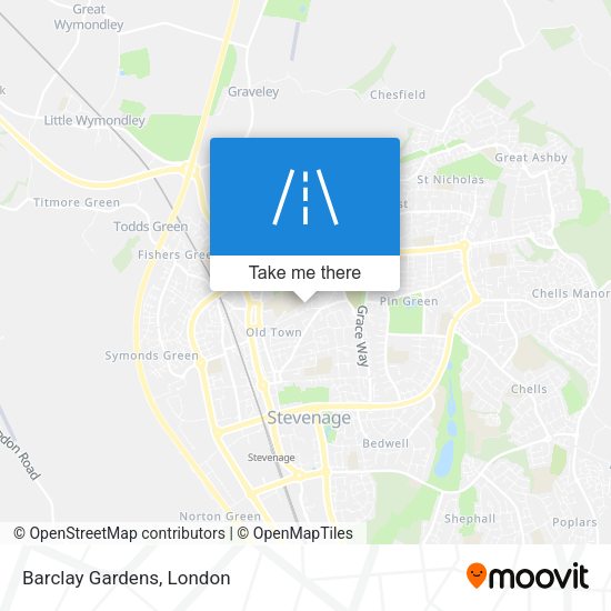Barclay Gardens map