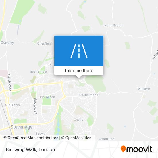 Birdwing Walk map