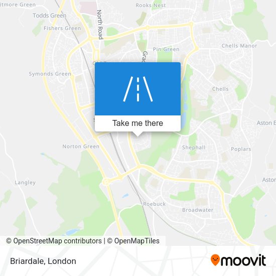 Briardale map