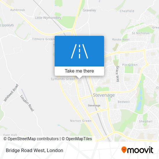 Bridge Road West map