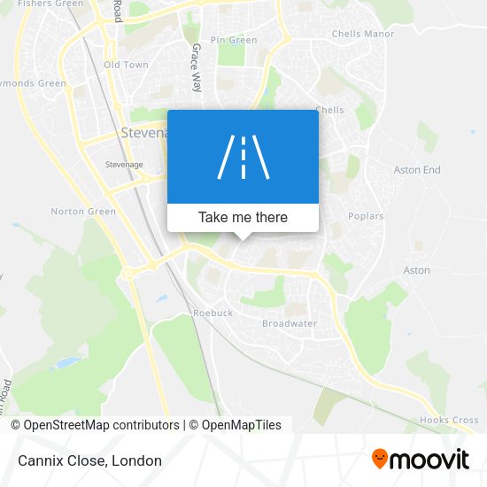 Cannix Close map