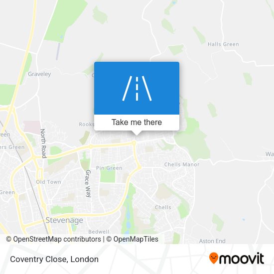 Coventry Close map