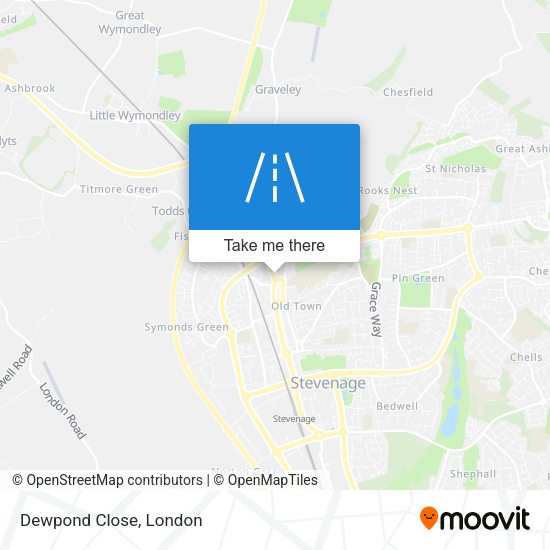 Dewpond Close map