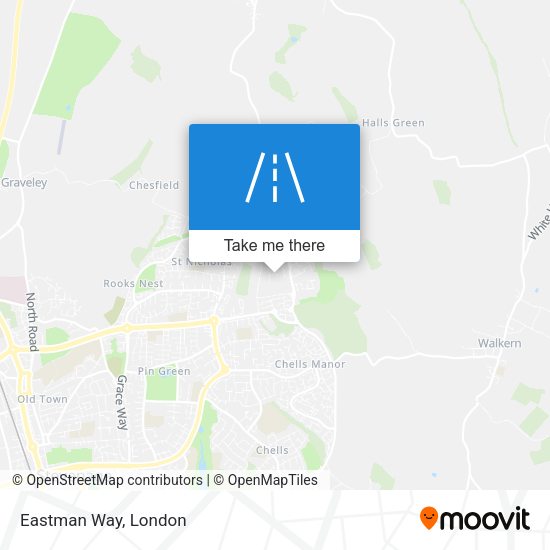 Eastman Way map