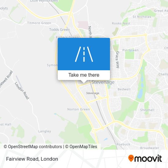 Fairview Road map