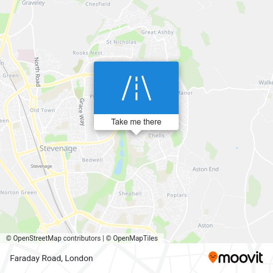 Faraday Road map