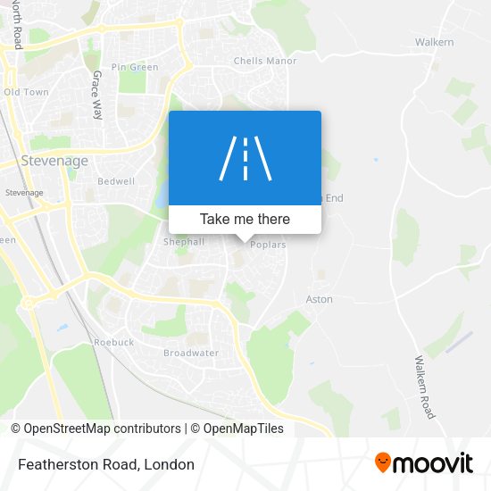 Featherston Road map