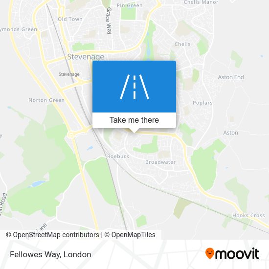 Fellowes Way map