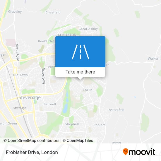 Frobisher Drive map