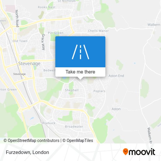 Furzedown map