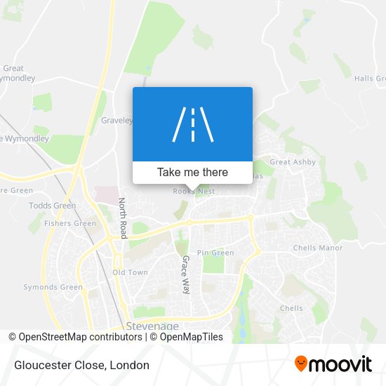 Gloucester Close map
