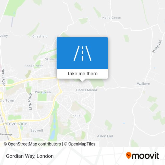 Gordian Way map