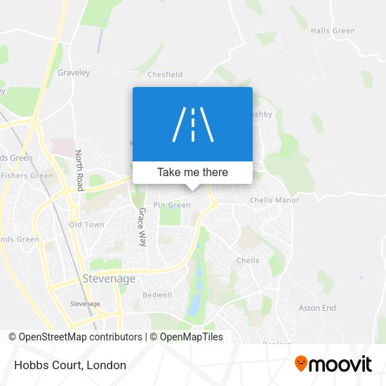 Hobbs Court map