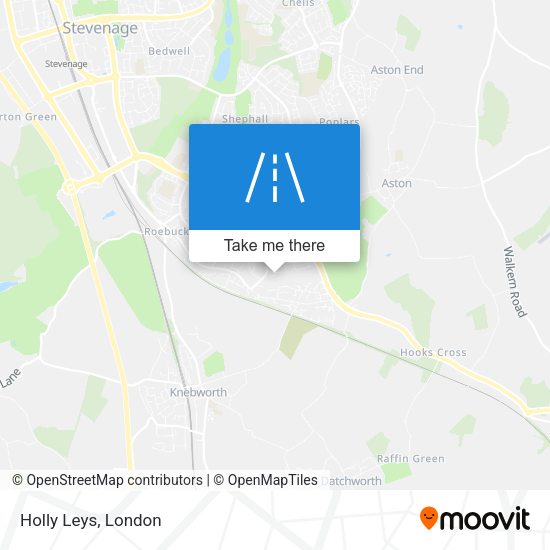 Holly Leys map