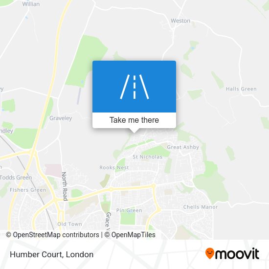 Humber Court map