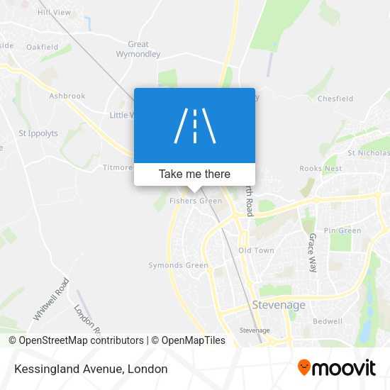 Kessingland Avenue map