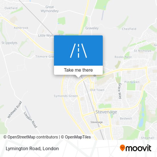 Lymington Road map