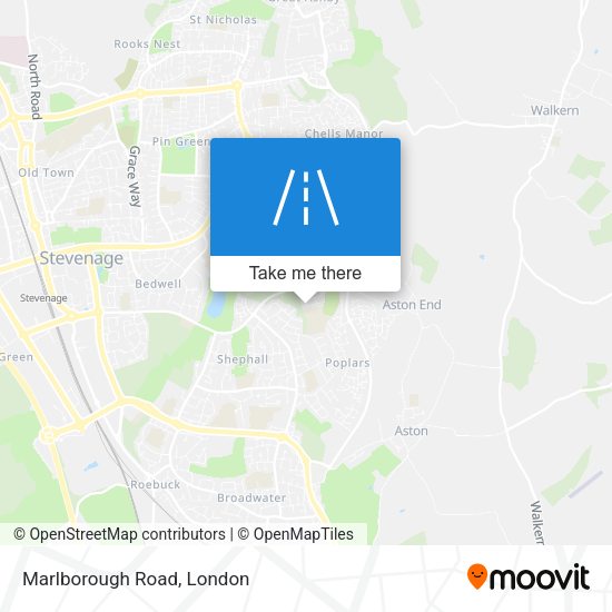 Marlborough Road map