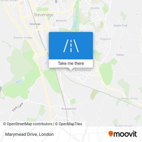 Marymead Drive map