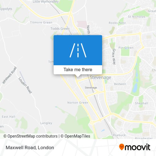 Maxwell Road map