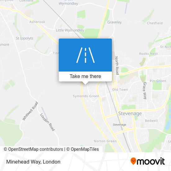 Minehead Way map