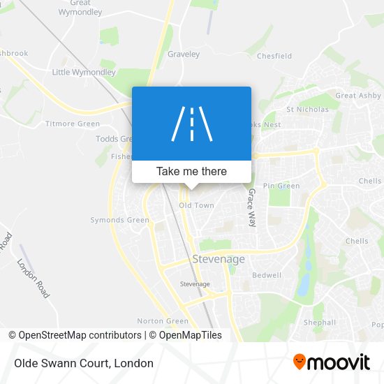 Olde Swann Court map
