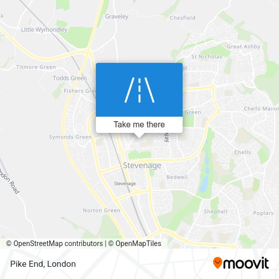 Pike End map