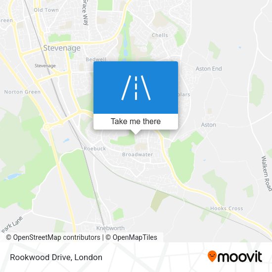 Rookwood Drive map