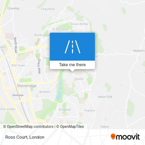 Ross Court map