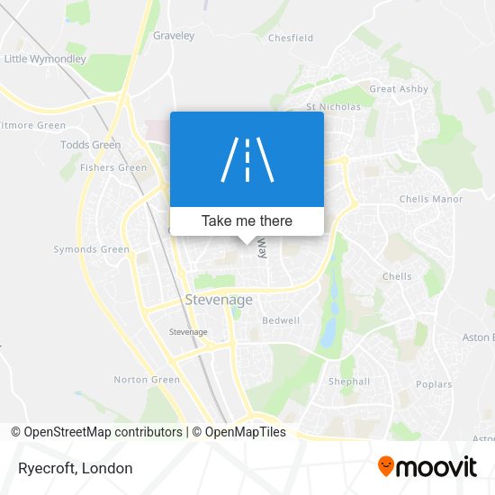 Ryecroft map