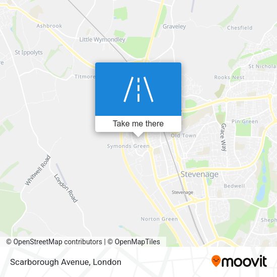 Scarborough Avenue map