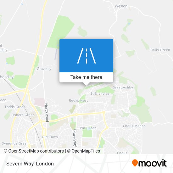 Severn Way map
