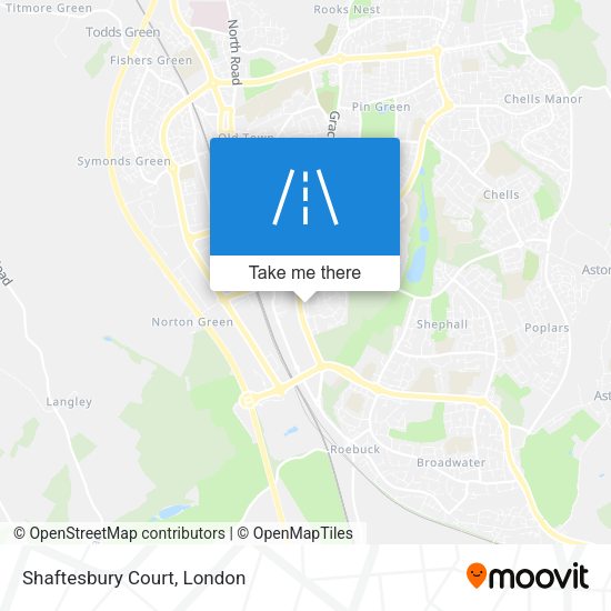 Shaftesbury Court map
